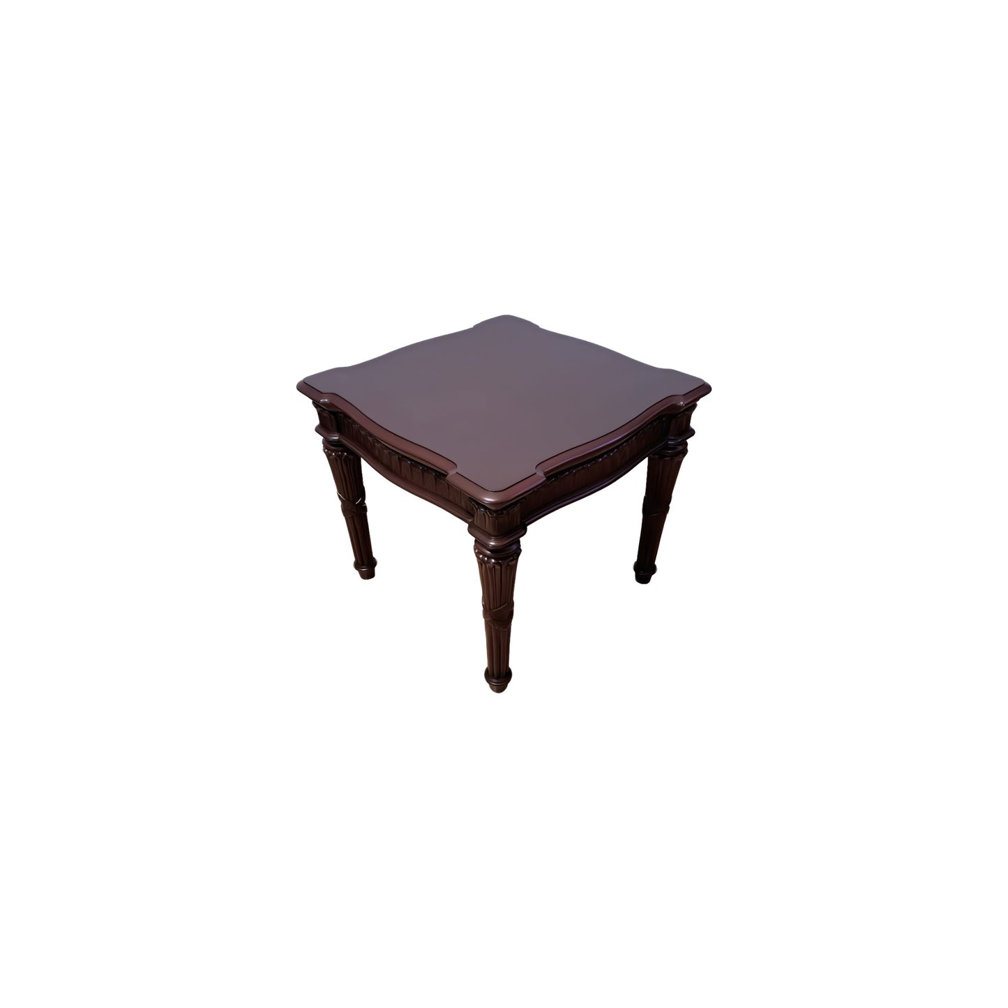 Carved End Table